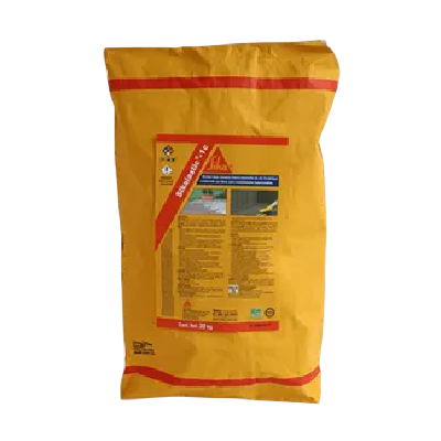 Saco de Sikalastic 1K gris de 20 kg para impermeabilización de superficies de concreto y mortero